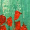Field, 2009, oil on paper, 42x60cm